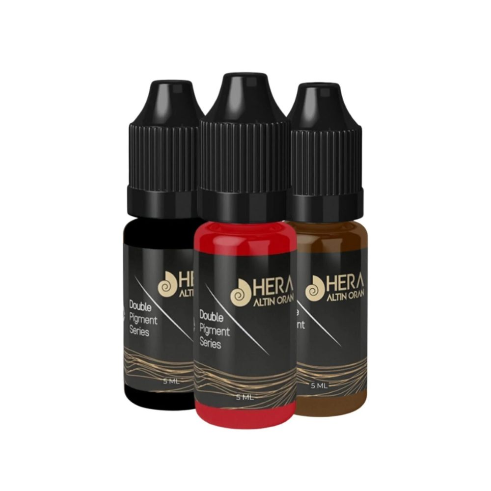 3 adet 5ml Kalıcı Makyaj Boyası (Kaş - Dudak - Eyeliner)